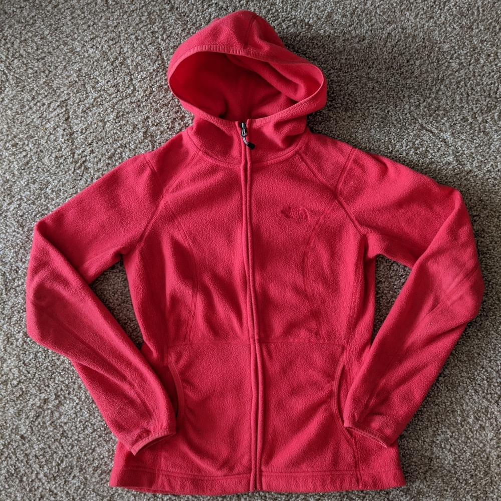 The North Face Fleece Zip-up Hooded Jacket XS
